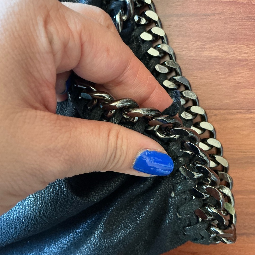 Stella McCartney Falabella Vegan Leather Purse Bag 17 x 14 x 3 - Picture 3 of 11
